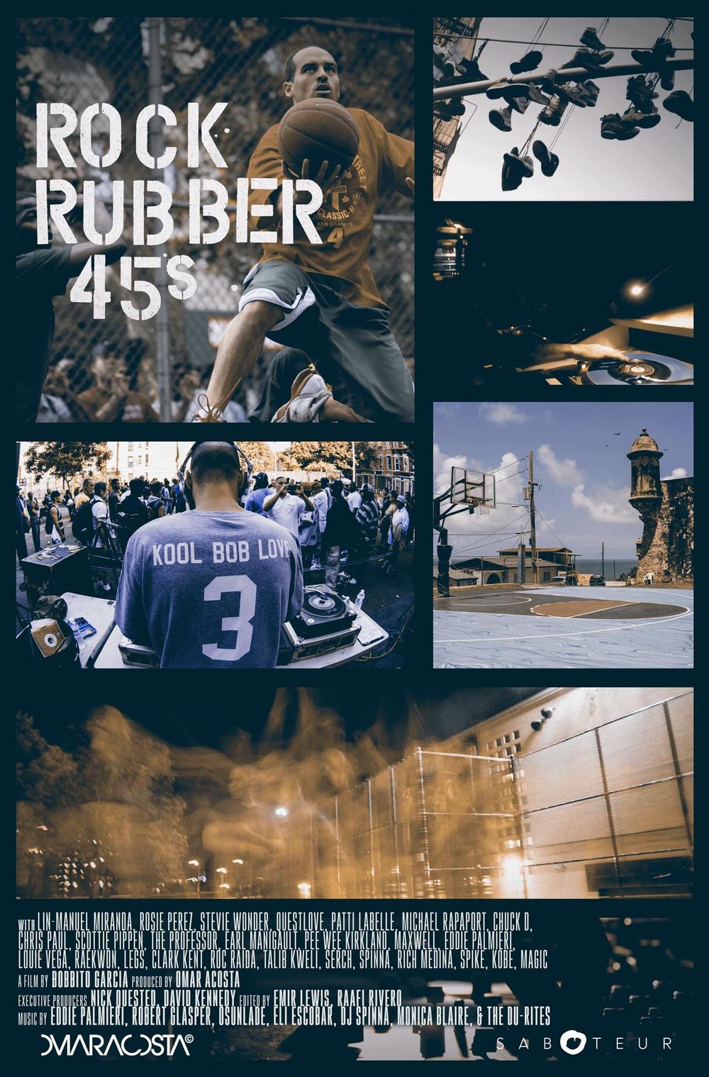 Rock Rubber 45s poster