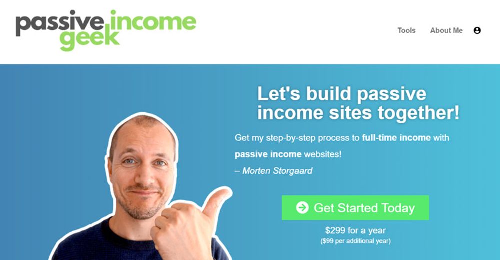 Morten Storgaard - Passive Income Geek poster