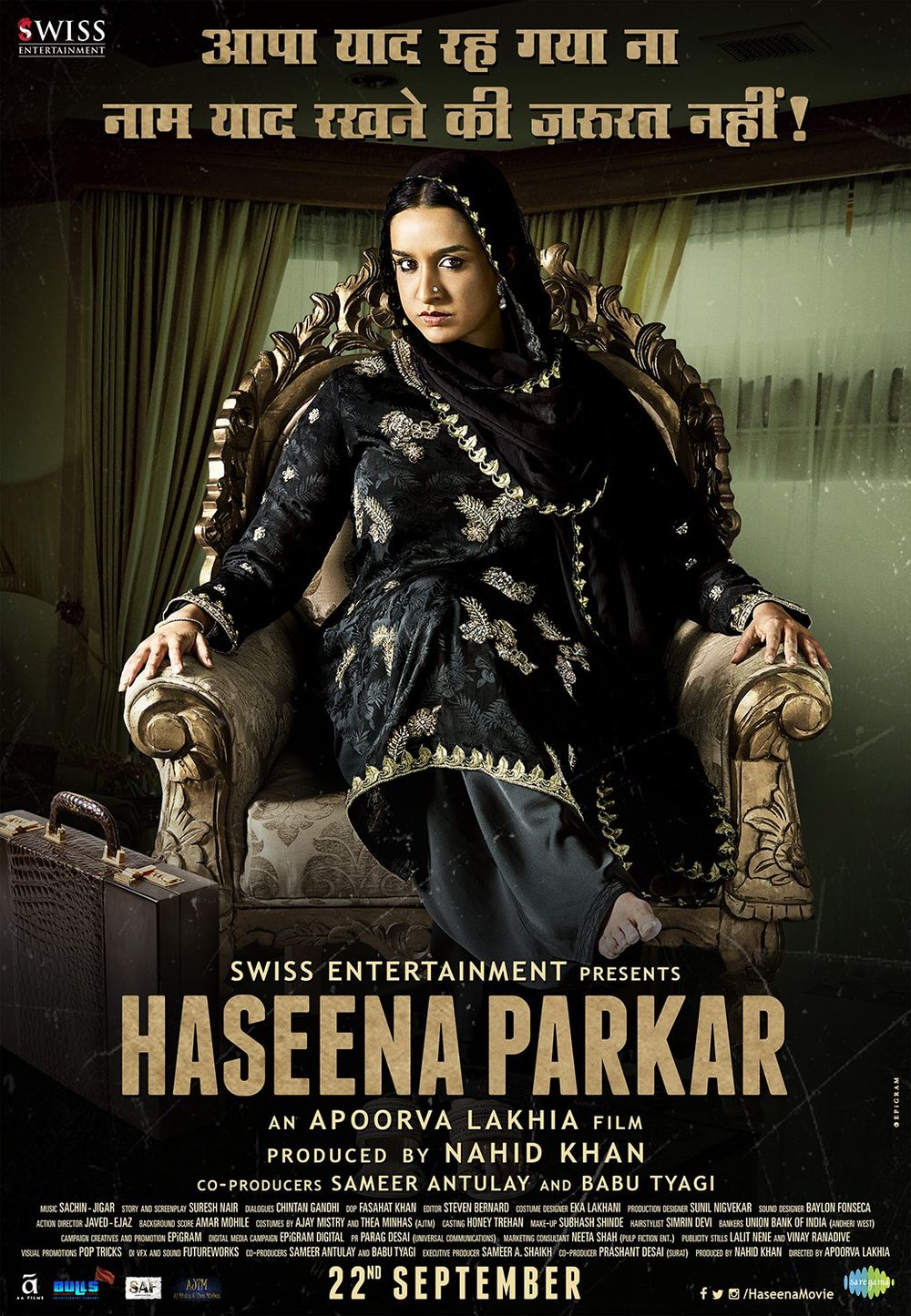 Haseena Parkar poster