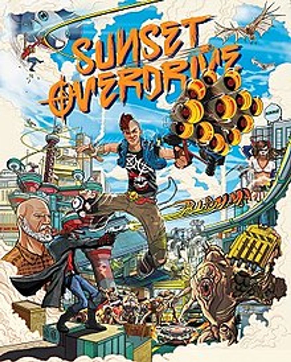 Sunset Overdrive & poster