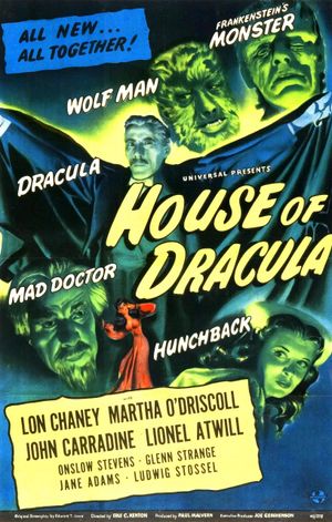 House Of Dracula poster