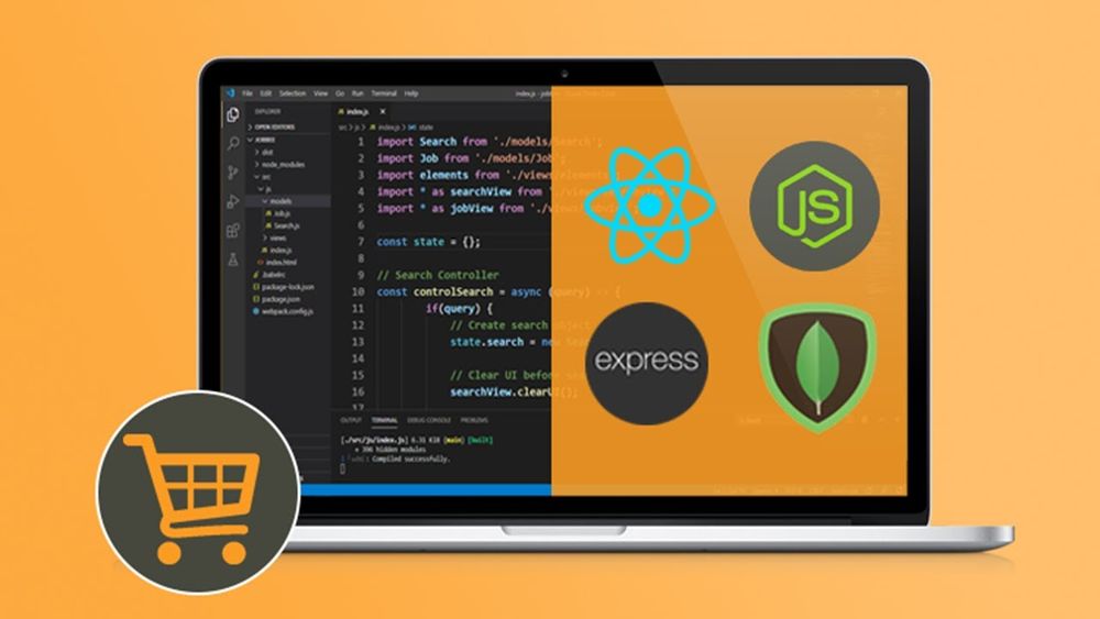 Udemy - MERN Stack Full Ecommerce Site & poster