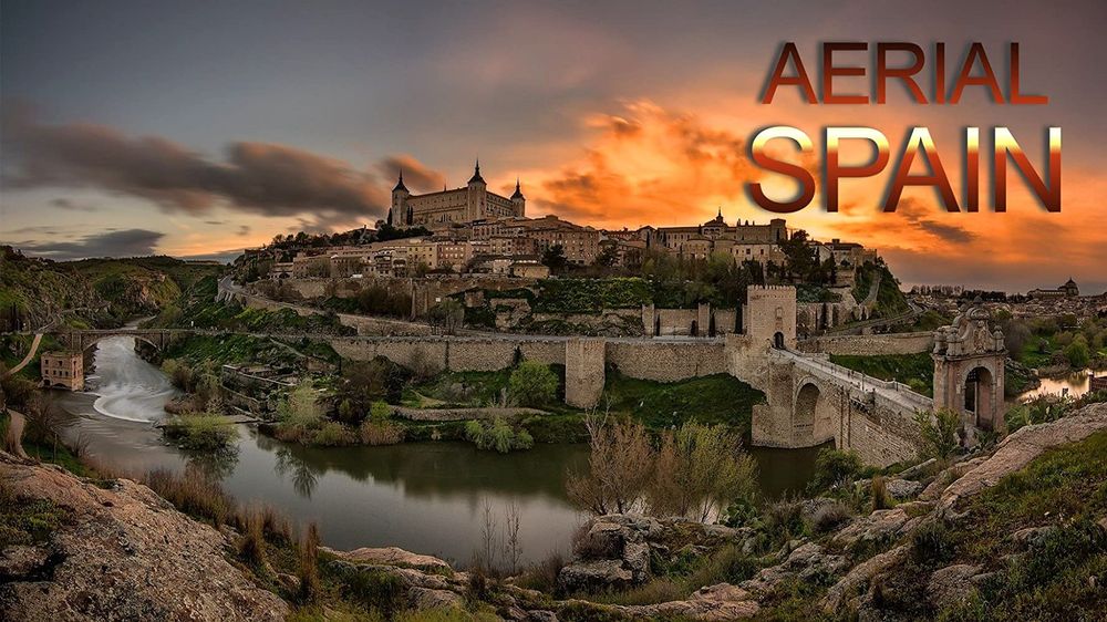 Aerial Spain poster