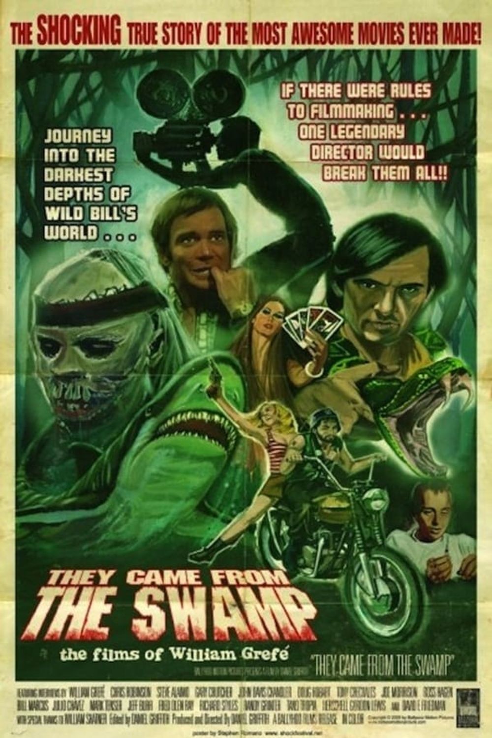 They Came from the Swamp The Films of William Grefe poster