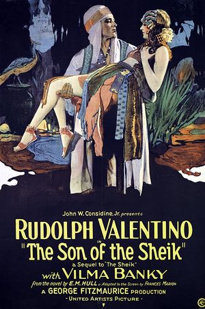 The Son Of The Sheik poster