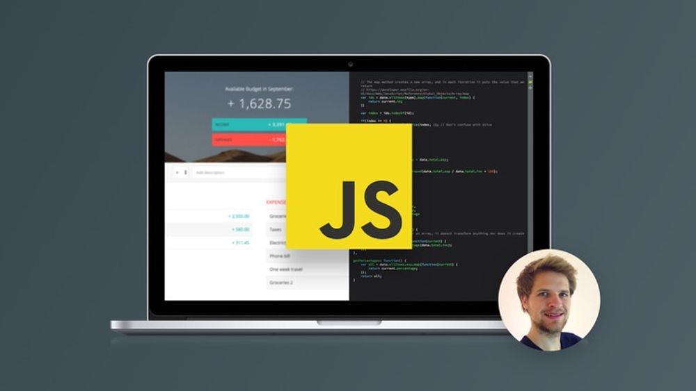 Udemy - The Complete JavaScript Course poster