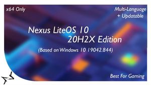 Windows 10 LiteOS 10 20H2X Build 19042.844 March 2021 x64 [CracksHash] poster