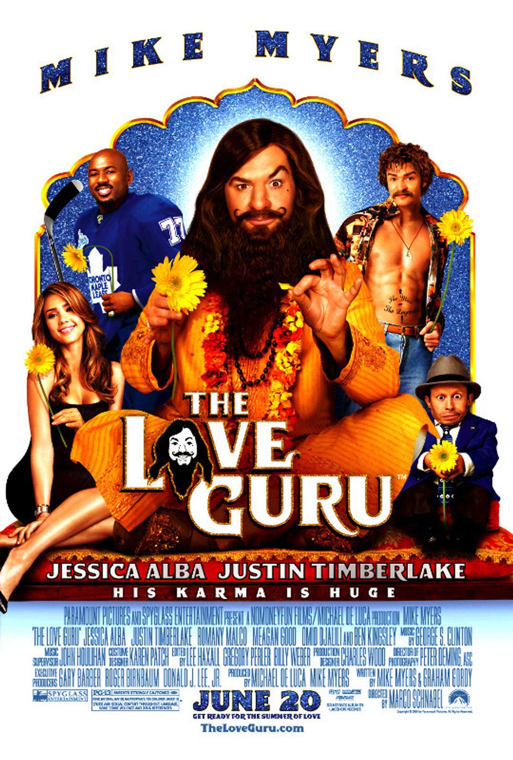 The Love Guru poster