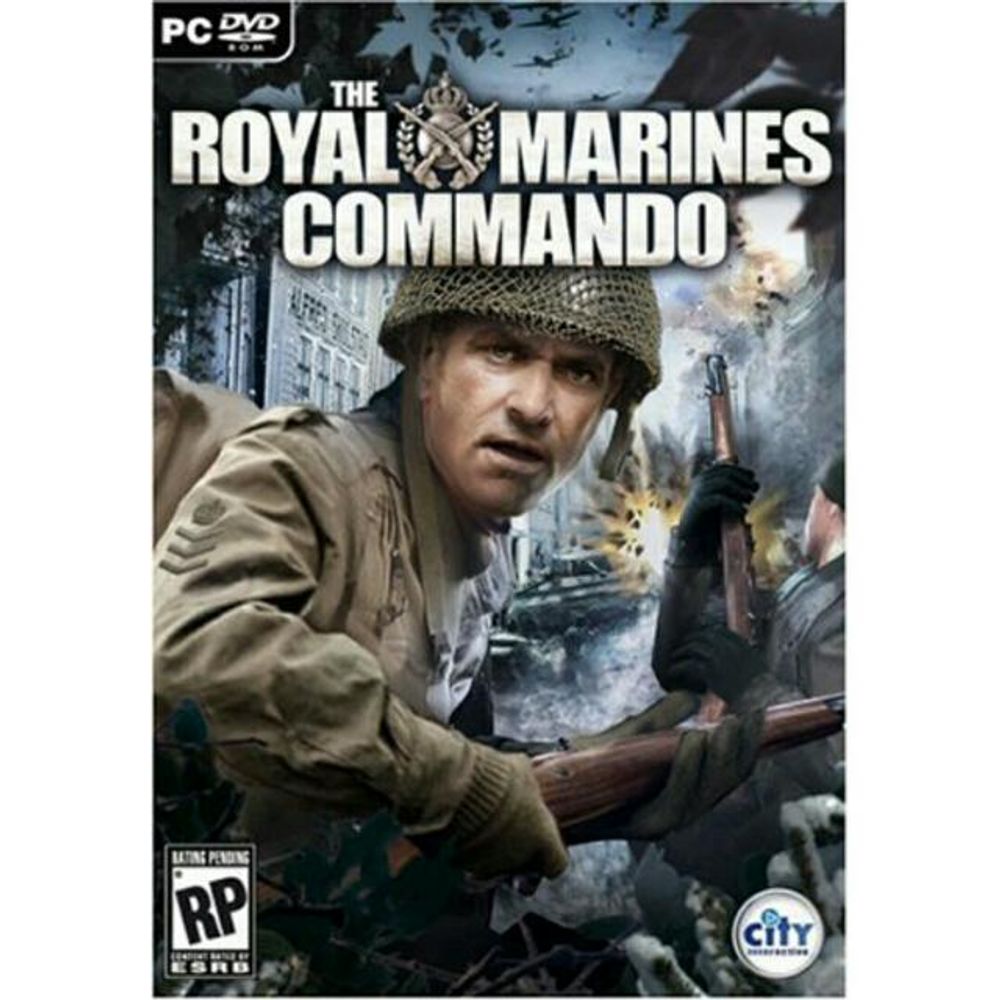 The Royal Marines Commando & poster