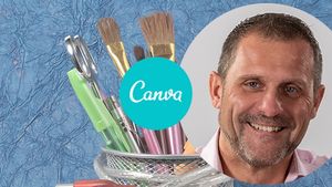 Udemy - Learn Graphic Design Quick using Free Canva software poster