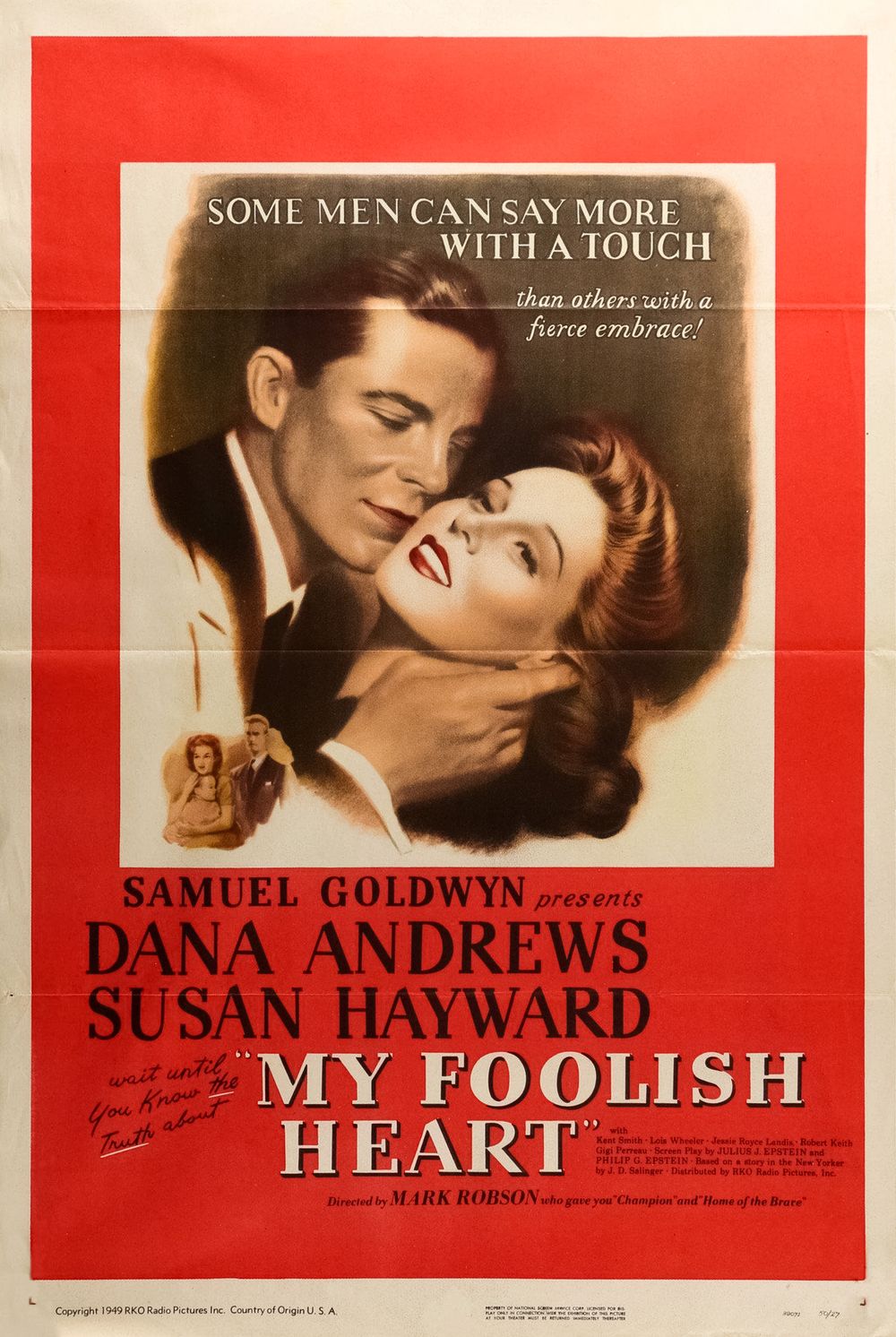 My Foolish Heart poster