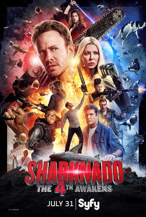 Sharknado 4 The 4th Awakens poster