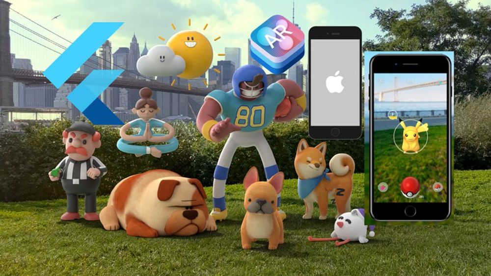 Udemy - Flutter ARUdemy - Flutter ARKit Course - Build 15+ Augmented Reality iOS Appsit Course - Build 15+ Augmented Reality iOS Apps poster