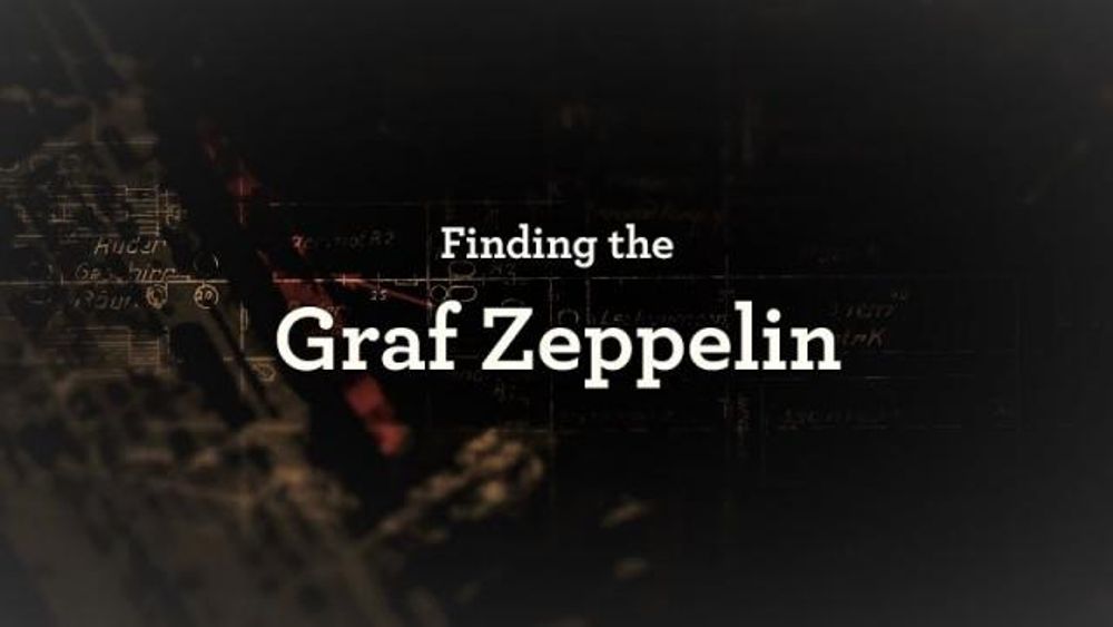 Finding the Graf Zeppelin poster
