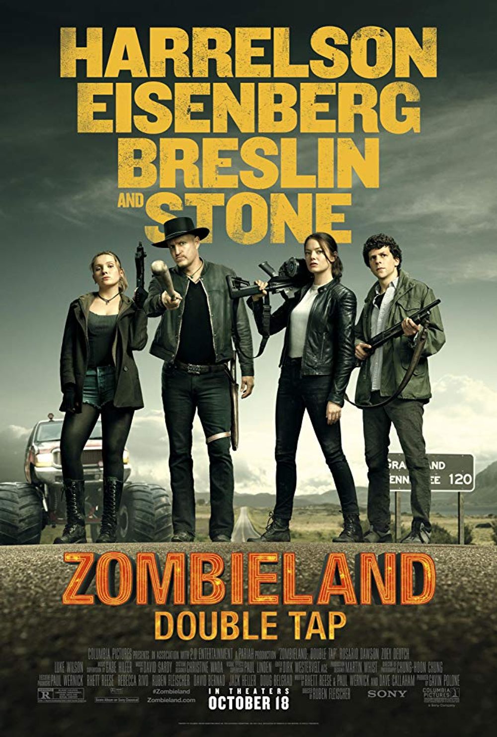 Zombieland : Double Tap poster
