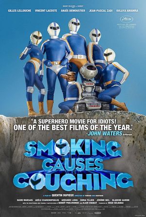 Smoking Causes Coughing poster