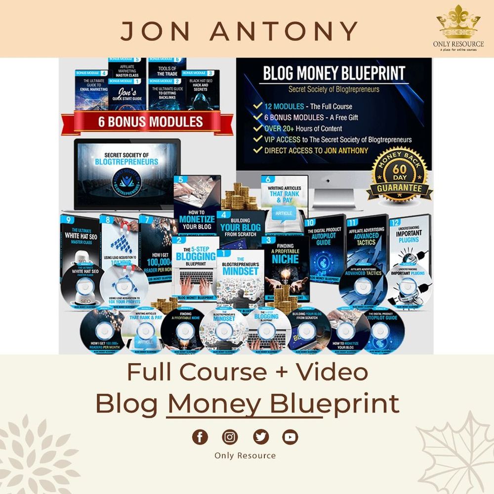 Jon Antony & poster