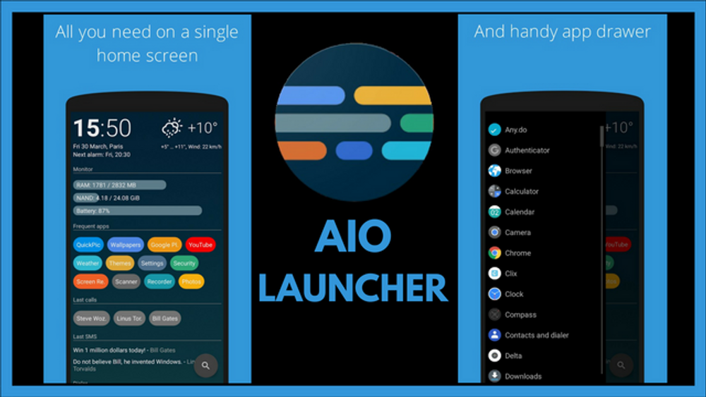 AIO Launcher poster