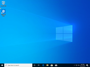 Windows 10 1909 poster