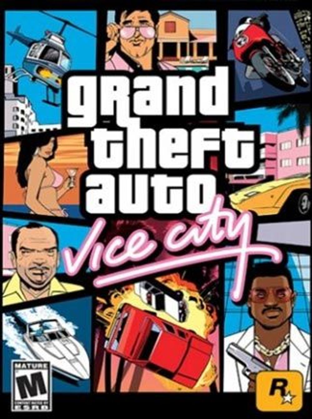 Grand Theft Auto Vice City poster
