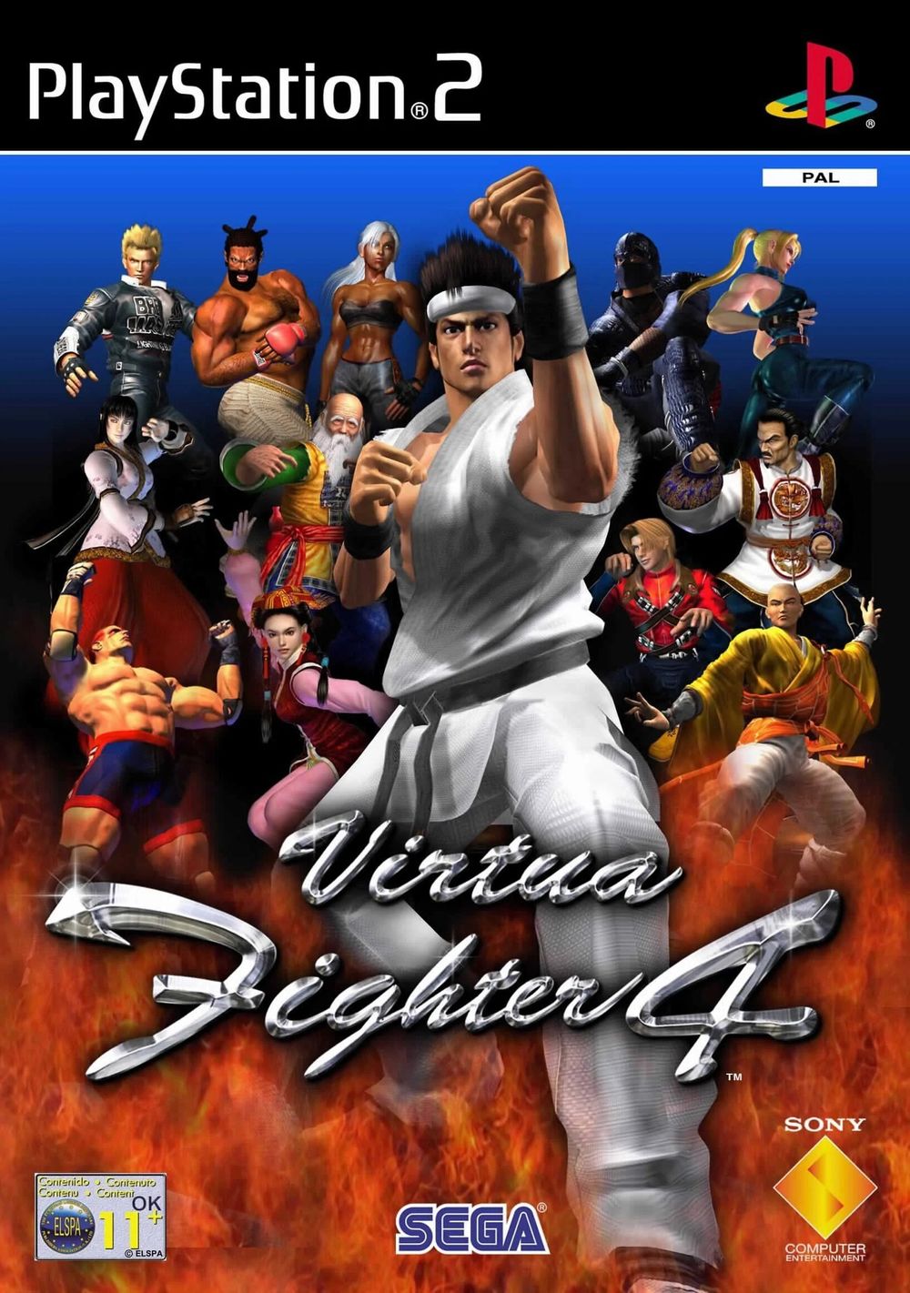 Virtua Fighter 4 poster