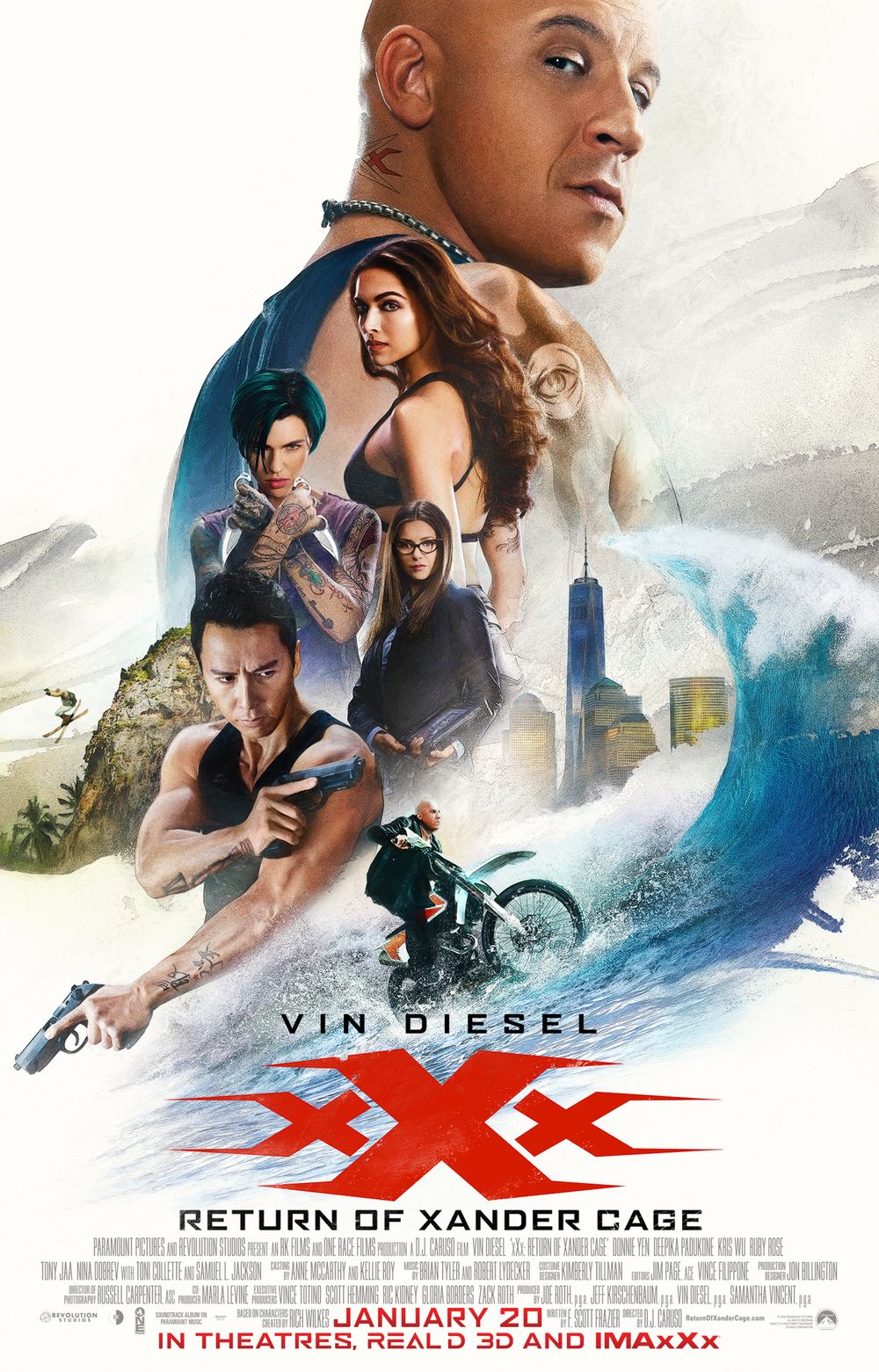 Return Of Xander Cage poster