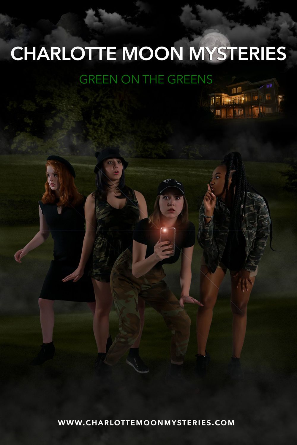 Charlotte Moon Mysteries Green on the Greens poster