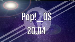 Pop OS poster