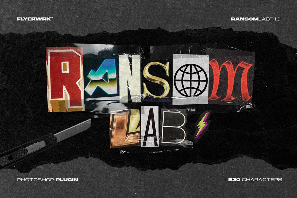 RansomLab - Photoshop plugin poster