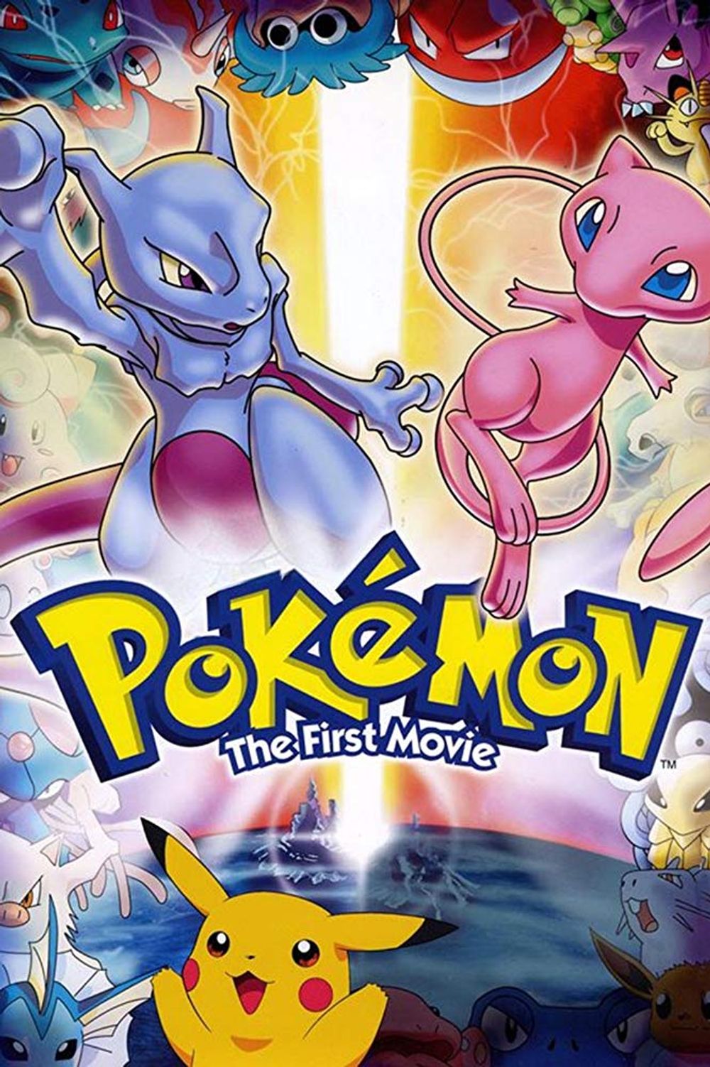 Pokémon The First Movie Mewtwo Strikes Back poster