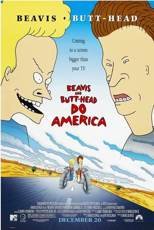 Beavis and Butt-Head Do America poster