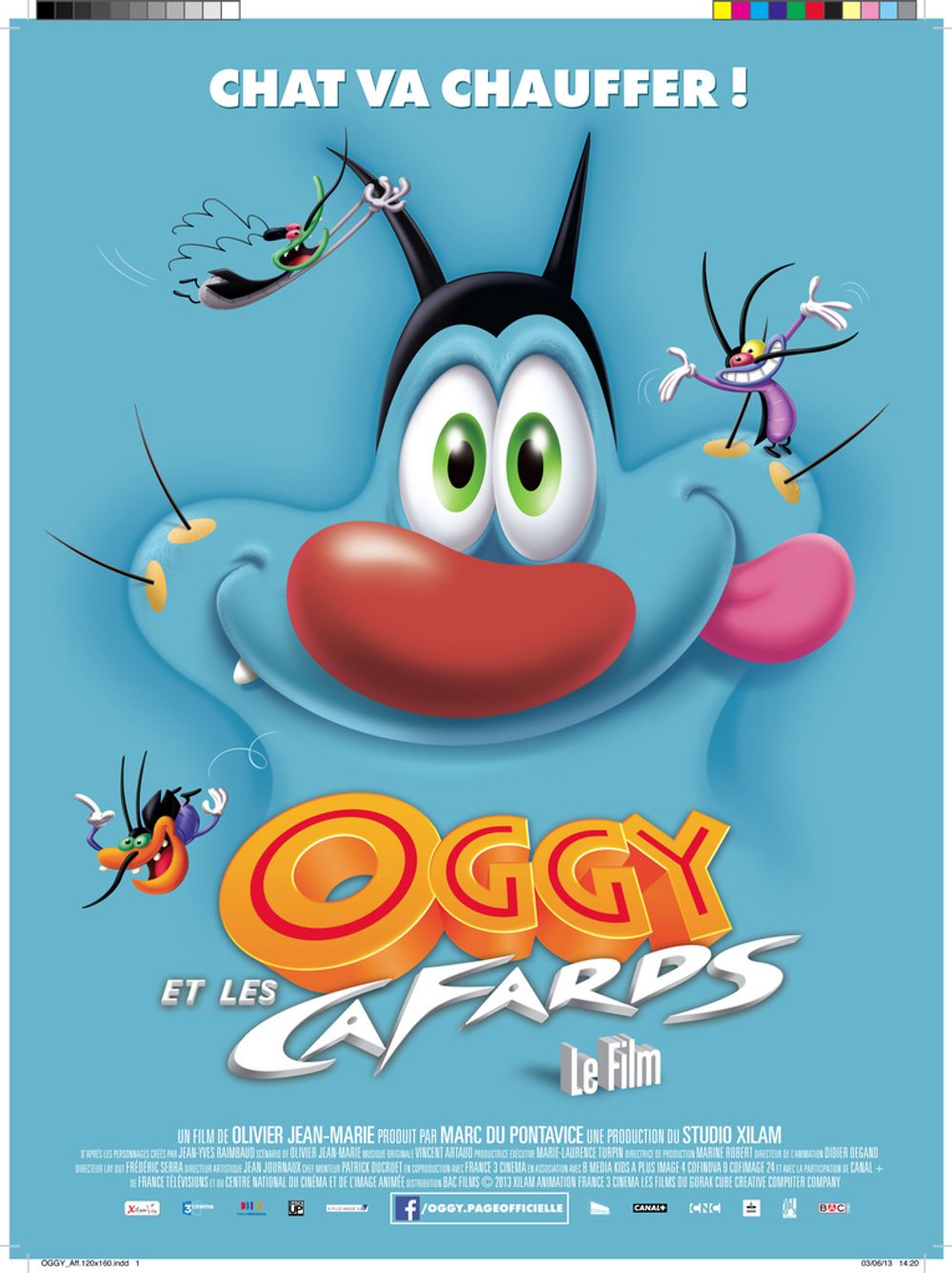 Oggy and the Cockroaches poster