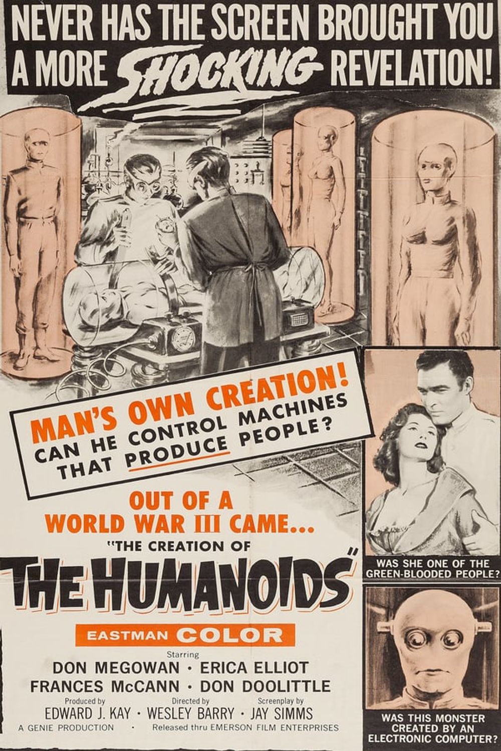 The Creation of the Humanoids poster