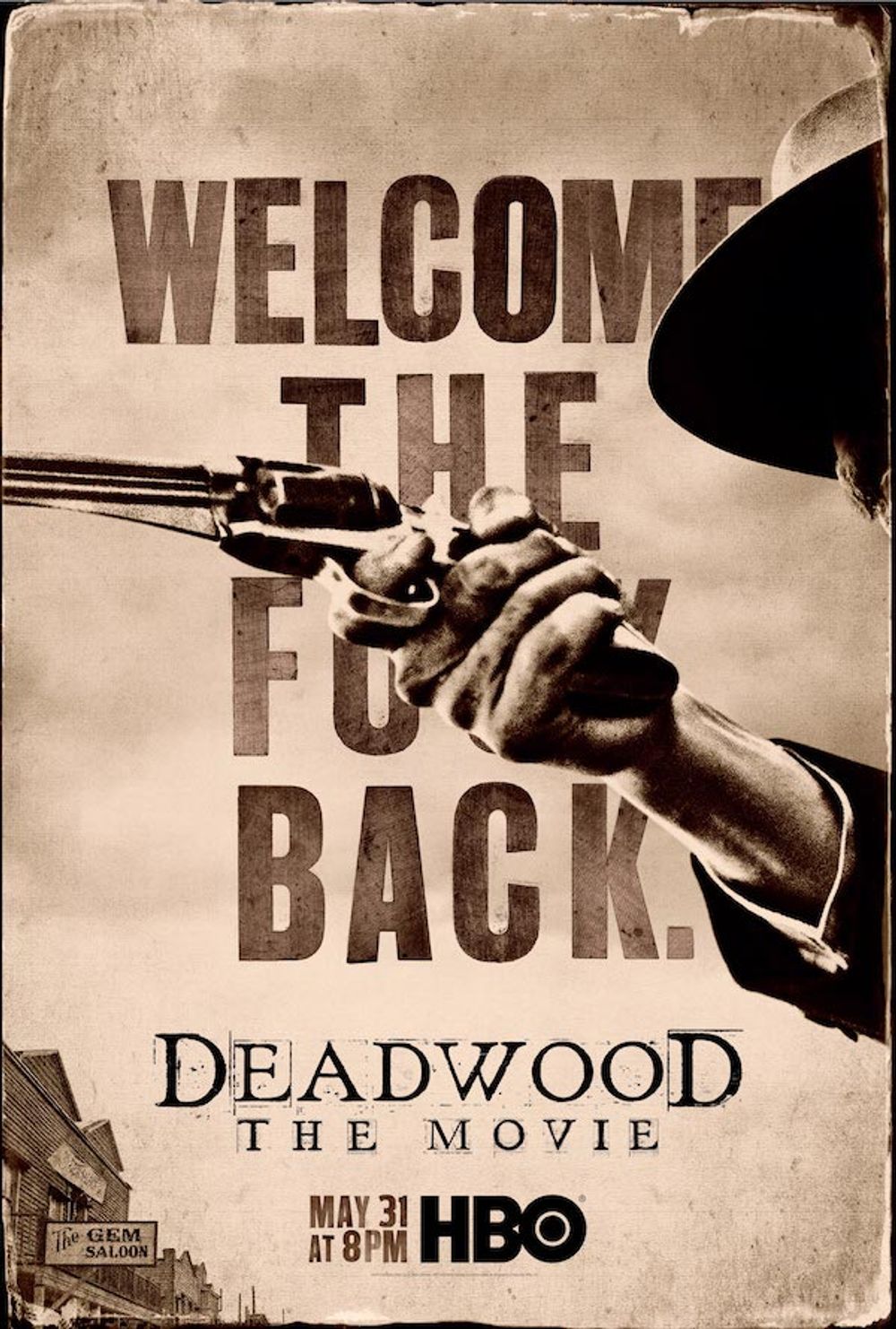Deadwood The Movie poster
