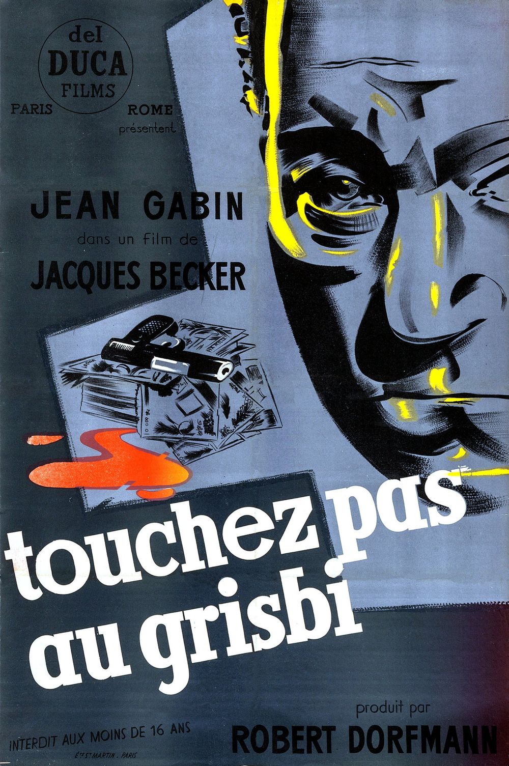 Touchez Pas au Grisbi poster