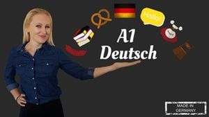 Udemy - Learn German A1 & poster