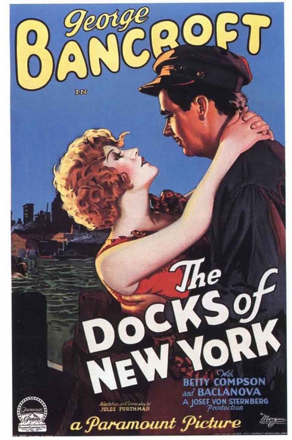 The Docks Of New York poster