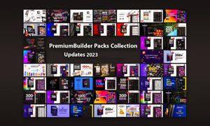 VideoHive - PremiumBuilder Packs Collection 2023 poster
