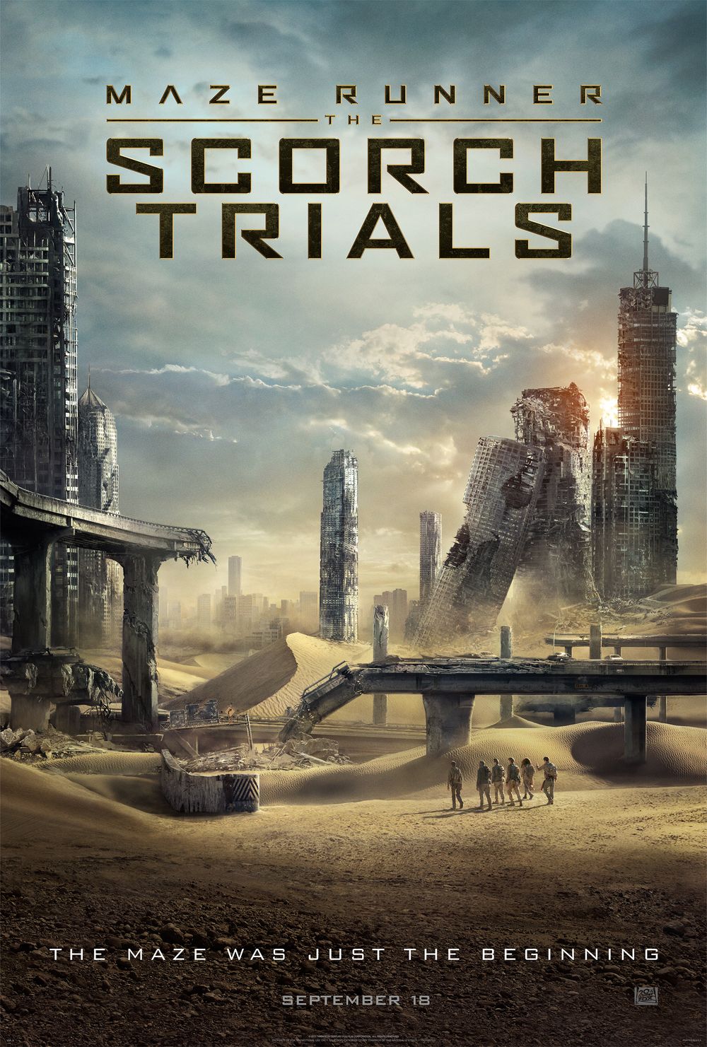 Maze Runner The Scorch Trials poster