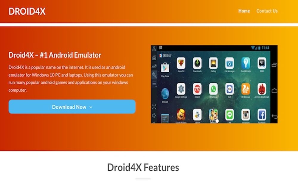 Droid 4X Emulator Full Setup poster