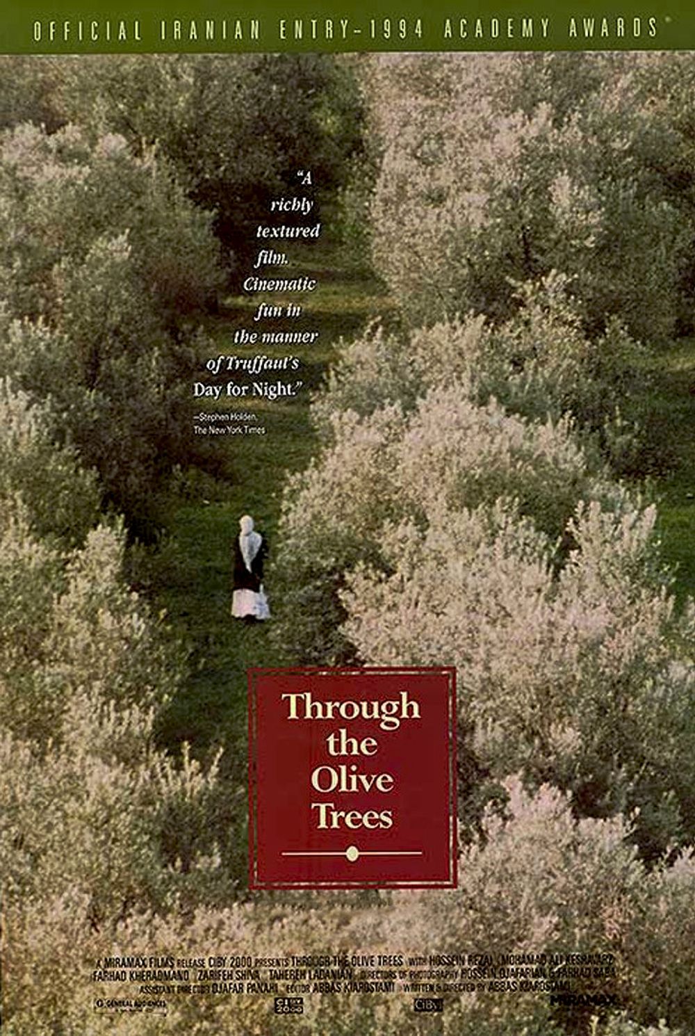Through The Olive Trees poster