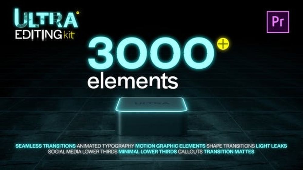 Envato - Ultra Editing Kit - Premiere Pro poster