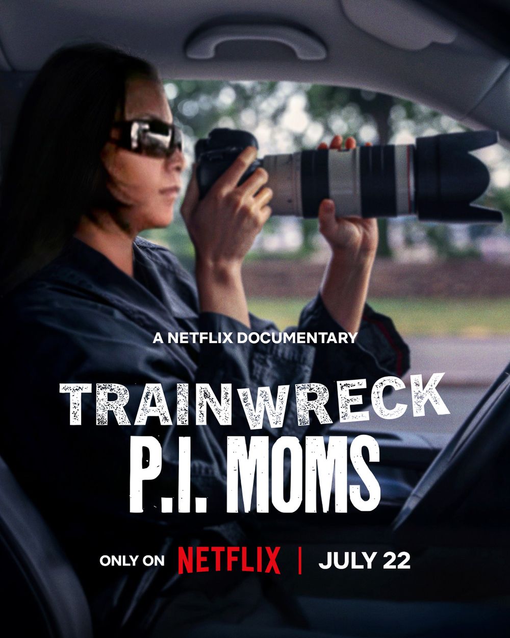Trainwreck P.I. Moms poster