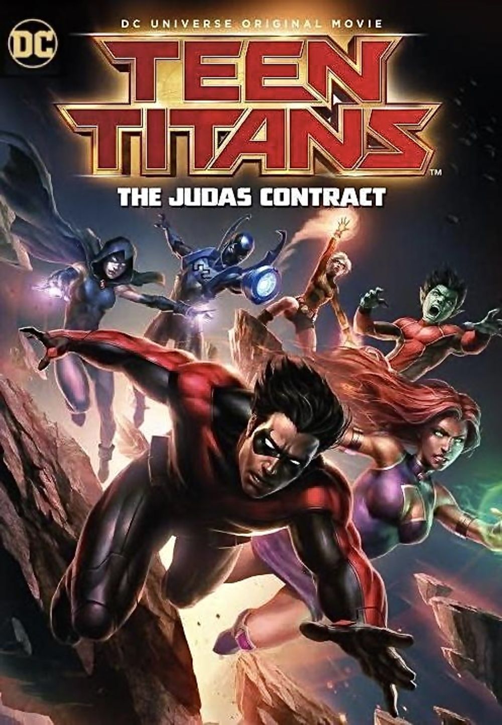 Teen Titans The Judas Contract poster