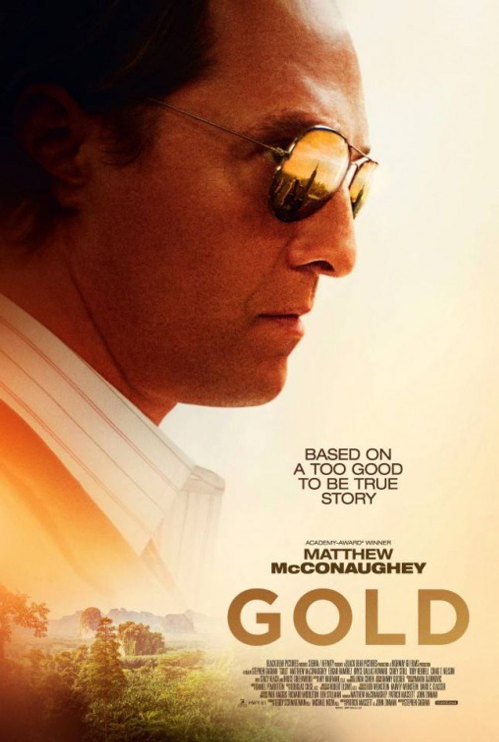 Gold poster
