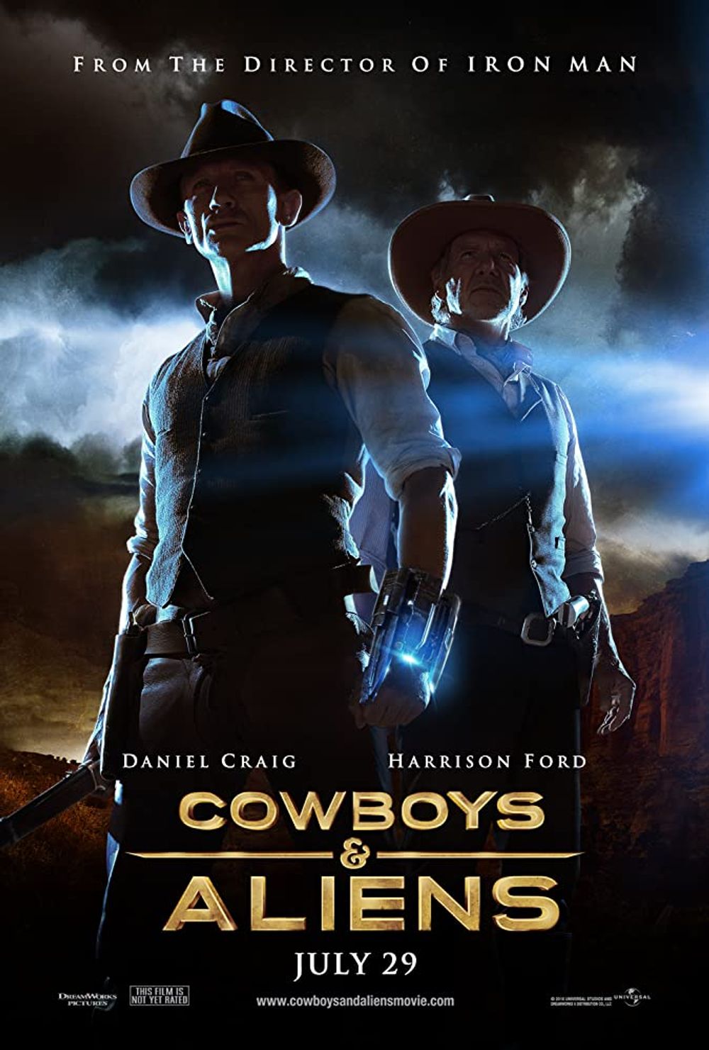 Cowboys And Aliens poster