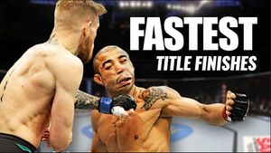 UFC Fight Pass Fastest Title Fights poster