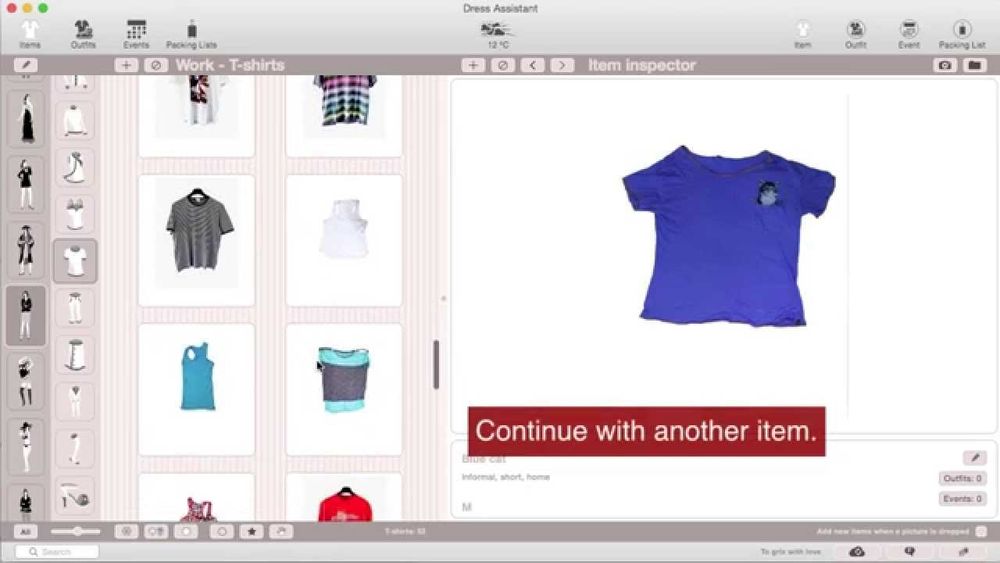 Dress Assistant for MacOS X poster