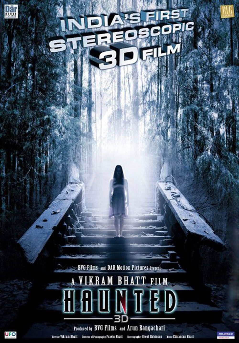Haunted - 3D poster