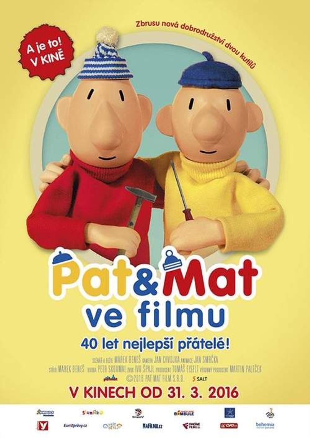 Pat and Mat in a Movie poster